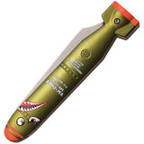 Tac Force Bomb Knife Slip Joint Green Folding Stainless Pocket Knife 1039DBGN