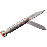 Tac Force Bomb Knife Slip Joint Gray Folding Stainless Pocket Knife 1039DBGY