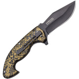 Tac Force Linerlock A/O Snakeskin ABS Folding 3Cr13 Pocket Knife 1043CA