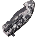 Tac Force Linerlock A/O Digital ABS Folding 3Cr13 Steel Pocket Knife 1043DG