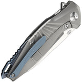 Defcon JK Mako Framelock Titanium S35Vn Folding Knife 52904
