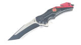 TAC FORCE SPRING ASSISTED FIRE DEPT RESCUE KNIFE - 640FD
