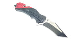TAC FORCE SPRING ASSISTED FIRE DEPT RESCUE KNIFE - 640FD