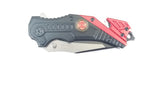 TAC FORCE SPRING ASSISTED FIRE DEPT RESCUE KNIFE - 640FD