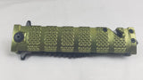 Tac Force Folding Pocket Rescue Knife 2 Tone Blade Green 710gn