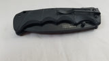 9" Tac Force Tactical Folding A/O Spring Assisted Open Black Knife - 924BP