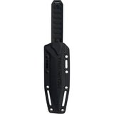 Takumitak Escort Black Smooth G10 D2 Steel Fixed Blade Knife F213SW
