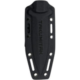 Takumitak Hitter Black Smooth G10 D2 Steel Fixed Blade Knife F214SW