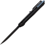 Tekto Knives F1 Alpha Linerlock Carbon Fiber Folding D2 Pocket Knife TF1CBKBK1
