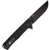 Tekto Knives F1 Alpha Linerlock Black G10 Folding D2 Steel Pocket Knife TF1GBKBK3