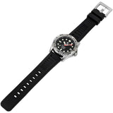 Time Concepts Hawaiian Lifeguard Black Rubber Band Wrist Watch HLA5401