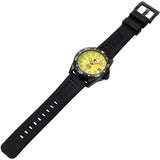 Time Concepts Hawaiian Lifeguard Black Rubber Band Wrist Watch HLA5407