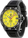 Time Concepts Hawaiian Lifeguard Black Rubber Band Wrist Watch HLA5407