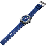 Time Concepts Hawaiian Lifeguard Blue Rubber Band Wrist Watch HLA5419