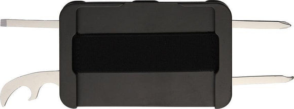 Bastion EDC Folding Screwdrivers Utility Tools Men's Wallet Black Material