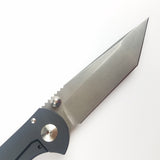 Toor Knives Chasm T Pocket Knife Framelock Black Titanium Folding CPM-154 4018