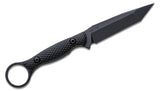 Toor Knives Serpent Shadow Black 8.25" CPM3V Fixed Blade Knife 7146