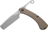 TOPS Tac-Raze Green Canvas Micarta Folding 1095HC Pocket Knife TRAZ05