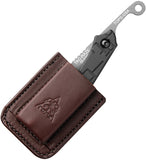 TOPS Tac-Raze Black Smooth G10 Folding 1095HC Steel Pocket Knife TRAZ06