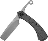 TOPS Tac-Raze Black Smooth G10 Folding 1095HC Steel Pocket Knife TRAZ06