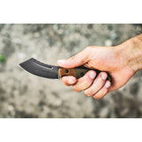 TOPS Viking Tactics Patriot Tan/Green Canvas Micarta Fixed Blade Knife VTAC03