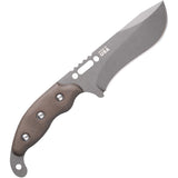 TOPS Wind Runner XL Green Micarta Tungsten 1095 Fixed Blade Knife WDRXL02