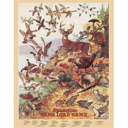 Remington Game Load Game Wildlife Hunting Man Cave Metal Tin Sign 1139
