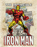 Iron Man Cover The Invincible Man Splash Marvel Comics Group Tin Sign 2208
