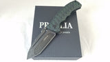 Proelia Linerlock Green & Black g10 Folding d2 Knife 010gnbk