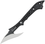 United Cutlery 8.25" M48 Hawk Black One Piece Stainless Fixed Harpoon Blade Knife 2971