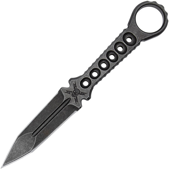 United Cutlery M48 OPS Tanker Dagger Black Double Edge Fixed Blade Knife 3442