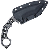 United Cutlery M48 OPS Large Karambit Black Fixed Blade Knife w/ Sheath 3443
