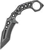 United Cutlery M48 OPS Large Karambit Black Fixed Blade Knife w/ Sheath 3443