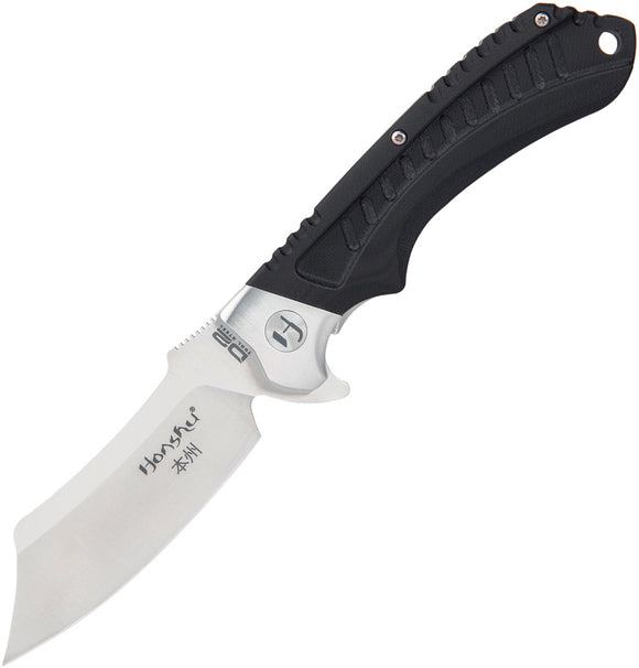 United Cutlery Honshu Sekyurti Pocket Knife Black Folding Razor D2 Blade 3452
