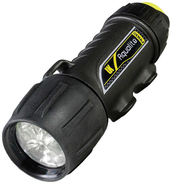 Underwater Kinetics Aqualite Pro 2 Dive Black Water Resistant Flashlight 12450