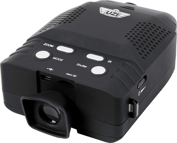 UZI Night Vision Hunting Record Video Black Monocular w/ Micro SD NV100