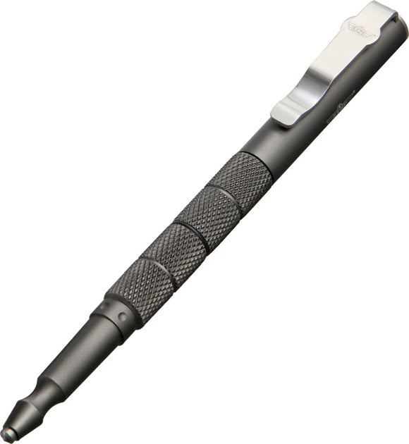 Gun Metal Gray Glass Breaker Fisher Space Refill Tactical Pen TP5GM
