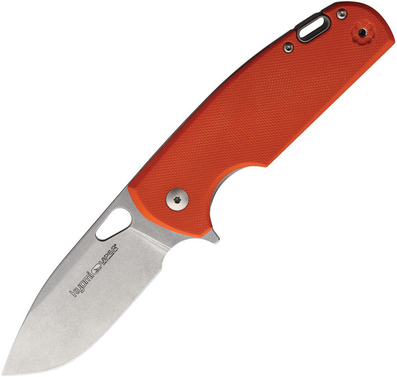 Viper Kyomi Framelock Orange G10 & Titanium Folding CPM-20CV Pocket Knife 5935GO