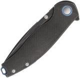 Viper Vale Linerlock Black & Blue Titanium Folding CPM-MagnaCut Pocket Knife 6007DTBL