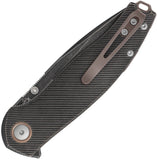 Viper Vale Linerlock Black & Bronze Titanium Folding CPM-MagnaCut Pocket Knife 6007DTBR