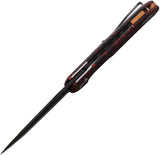Vosteed Thunderbird Trek Lock Red & Black G10 Folding M390 Pocket Knife A0307