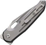 Vosteed Thunderbird Trek Lock Gray Titanium Folding Elmax Pocket Knife A0313