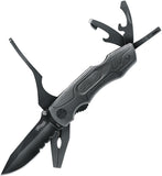 Walther MTK 2 (Multi Tac Knife) Black Multi Tool + Sheath 50788