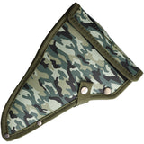 World Axe Throwing League The Predator Camo 3Cr13 Throwing Axe w/ Sheath L009
