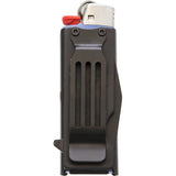 Wild Boar Pocket Knife & Lighter Holder A/O Aluminum Folding Stainless 1021