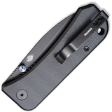 We Knife Banter Linerlock Black G10 Folding S35VN Spear Pt Pocket Knife 2004B