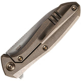 We Knife Mote Framelock Bronze S35Vn Folding Knife 2005a