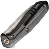 We Knife Mote Framelock Black S35Vn Folding Knife 2005c