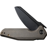 We Knife StarHawk Pocket Knife Framelock Bronze Titanium Folding CPM-20CV 210172