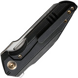 We Knife StarHawk Pocket Knife Framelock Black Titanium Folding CPM-20CV 210173